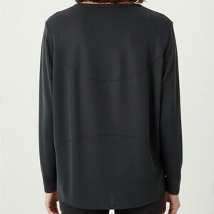 Lululemon Back in Action Long Sleeve Shirt in Black Softstreme